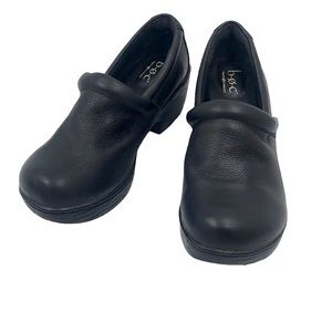 Boc Born Concepts Black Slip On Clogs Size 8M